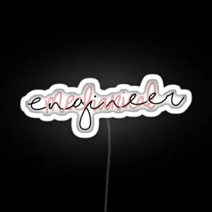 Mechanical Engineer Intertwined In Pink RGB Neon Sign