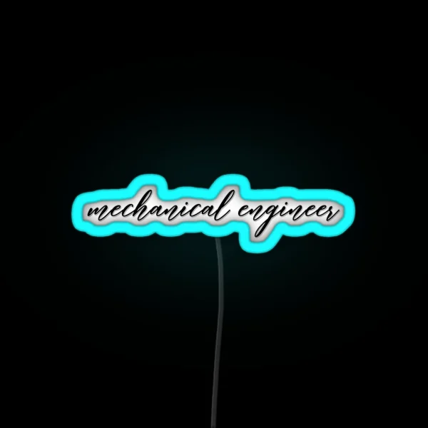 Mechanical Engineer RGB Neon Sign