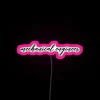 Mechanical engineer RGB neon lighted office decor display canvas artwork