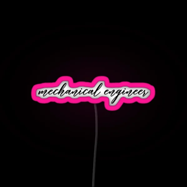 Mechanical Engineer RGB Neon Sign