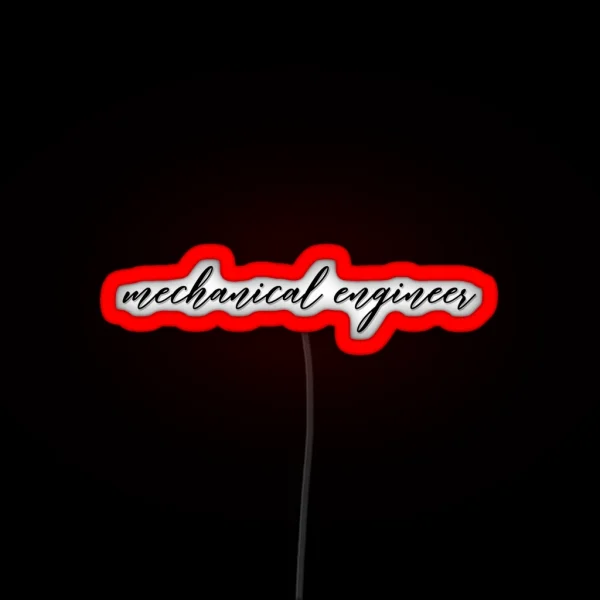 Mechanical Engineer RGB Neon Sign