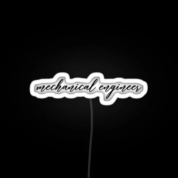 Mechanical Engineer RGB Neon Sign