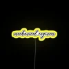 Mechanical Engineers Brightly Lit Neon Sign with Color Changing RGB LED