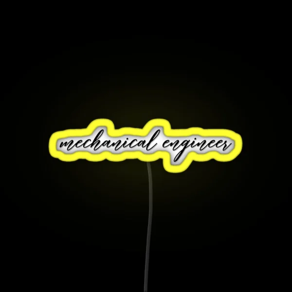 Mechanical Engineer RGB Neon Sign