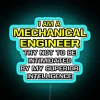 RGB Neon Wall Sign for Intelligent Mechanical Engineers at Work