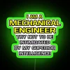 Modern Home Decor Mechanical Engineer Superiority Accent Wall Light Sign