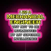 RGB LED Neon Sign for Intelligent Mechanical Engineers and Innovators Office