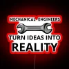 Mechanical Engineers Turn Ideas into Reality with Vibrant Neon Accent
