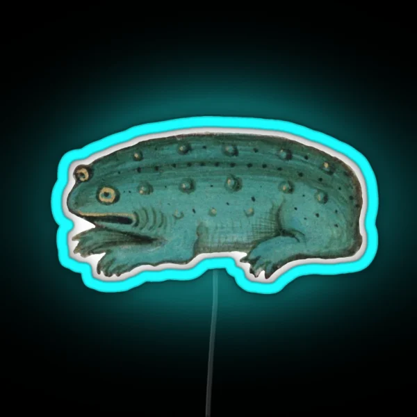 Medieval 18 The Frog RGB Neon Sign