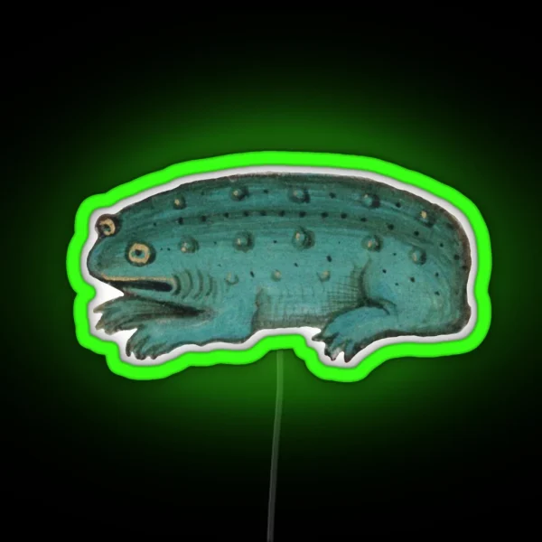 Medieval 18 The Frog RGB Neon Sign