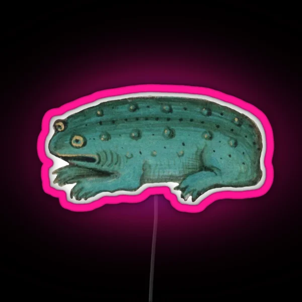 Medieval 18 The Frog RGB Neon Sign