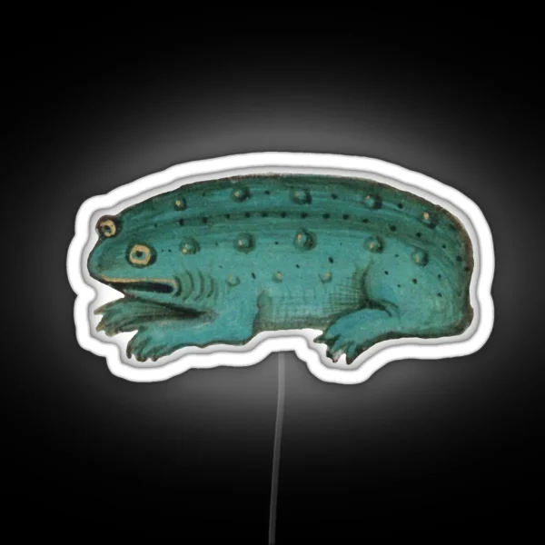 Medieval 18 The Frog RGB Neon Sign