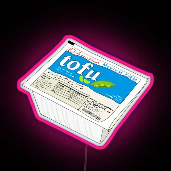 Medium Firm Tofu RGB Neon Sign