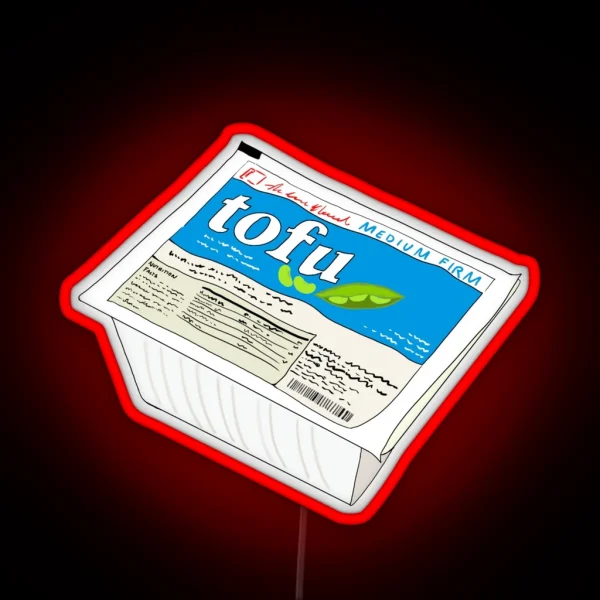 Medium Firm Tofu RGB Neon Sign