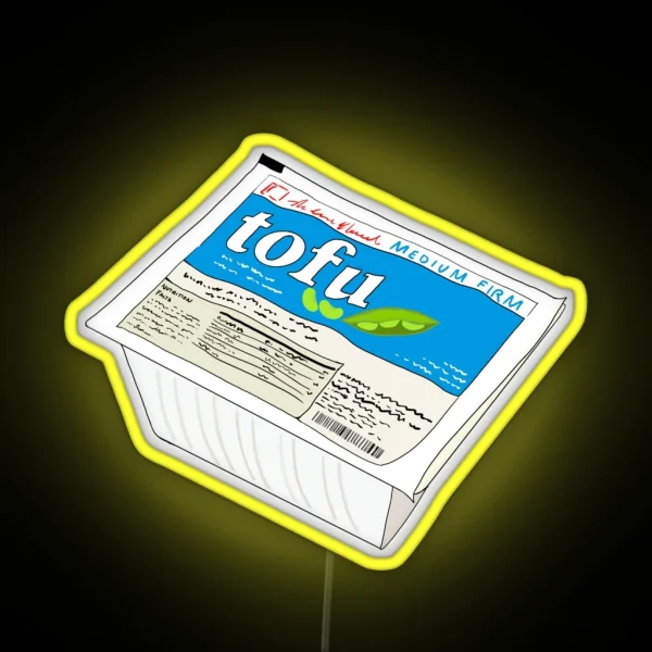 Medium Firm Tofu RGB Neon Sign
