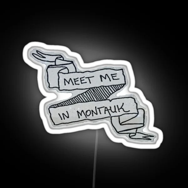 Meet Me In Montauk RGB Neon Sign