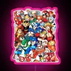 Classic NES Era Mega Man Robot Masters RGB LED Sign Lighting