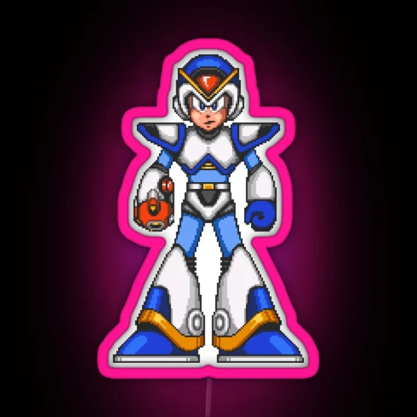 Mega Man RGB Neon Sign