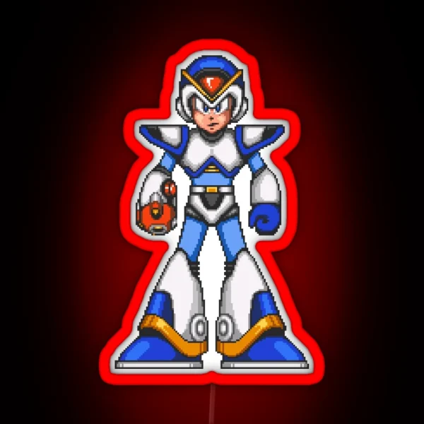 Mega Man RGB Neon Sign