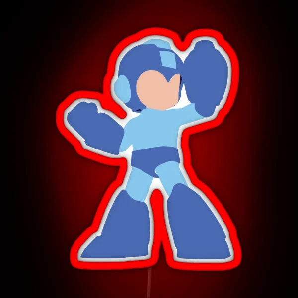 Mega Man RGB Neon Sign