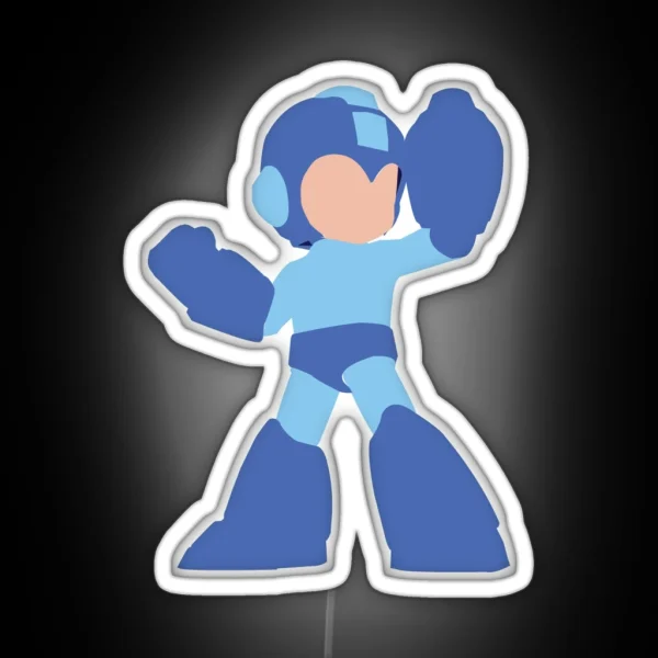Mega Man RGB Neon Sign