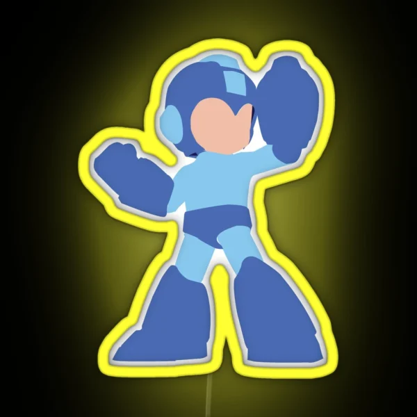 Mega Man RGB Neon Sign