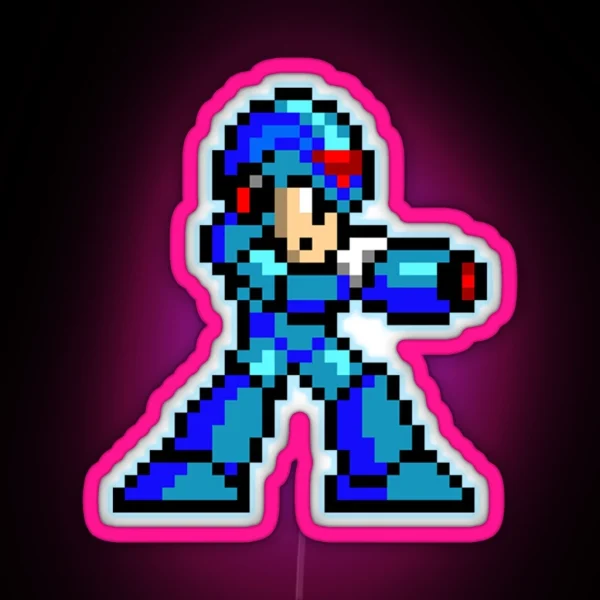 Mega Man X RGB Neon Sign
