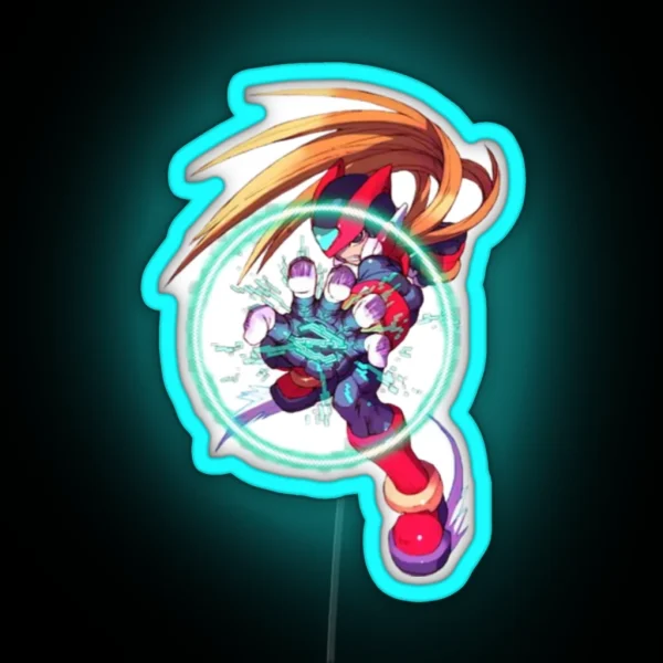 Mega Man Zero RGB Neon Sign