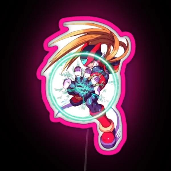 Mega Man Zero RGB Neon Sign
