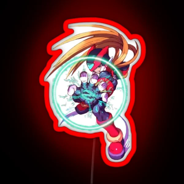 Mega Man Zero RGB Neon Sign