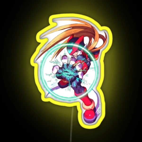 Mega Man Zero RGB Neon Sign