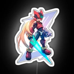 Mega Man Zero RGB Neon Sign