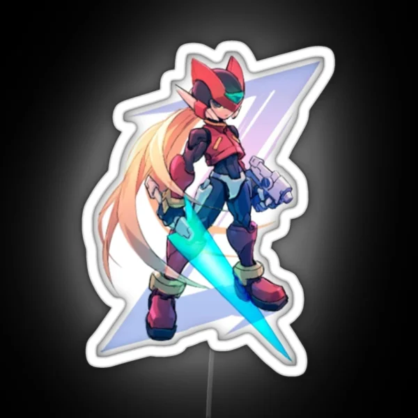 Mega Man Zero RGB Neon Sign