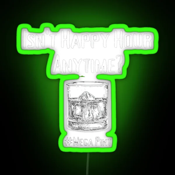 Mega Pint A Mega Pint RGB Neon Sign
