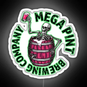 Mega Pint Brewing RGB Neon Sign