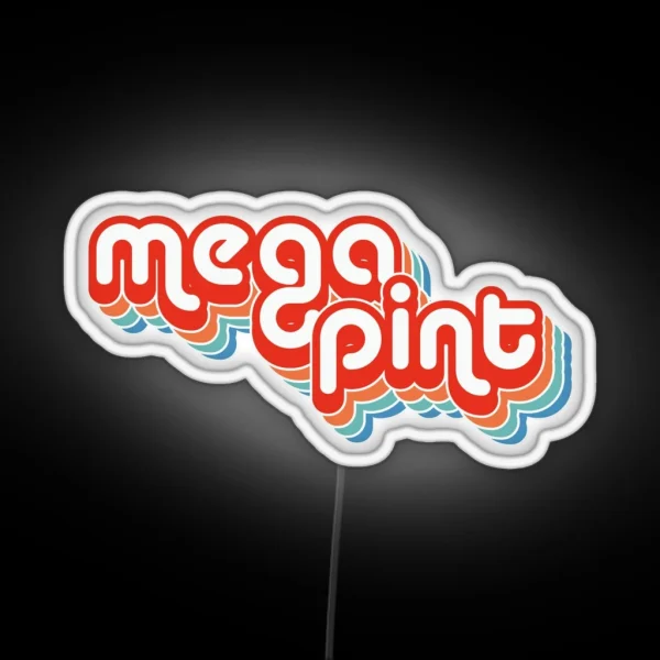 Mega Pint Of Red Wine Johnny Depp Hearsay Led RGB Neon Sign