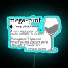 Eye-catching Mega Pint RGB LED neon bar decor sign