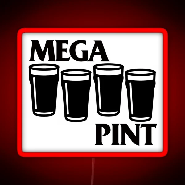 Mega Pint RGB Neon Sign