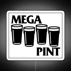 Mega Pint RGB Neon Sign