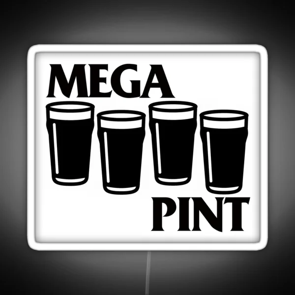 Mega Pint RGB Neon Sign
