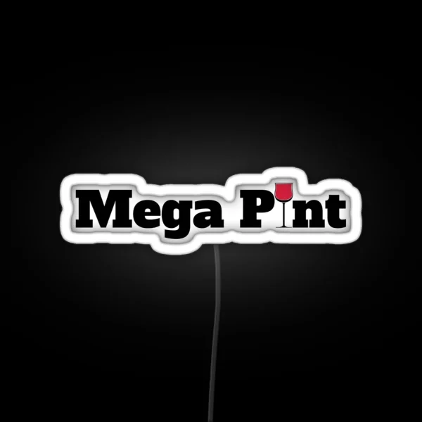 Mega Pint RGB Neon Sign