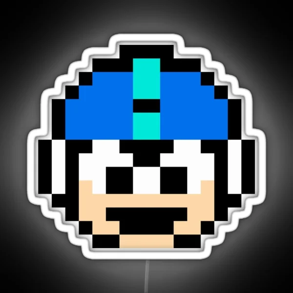 Megaman 1 Up RGB Neon Sign