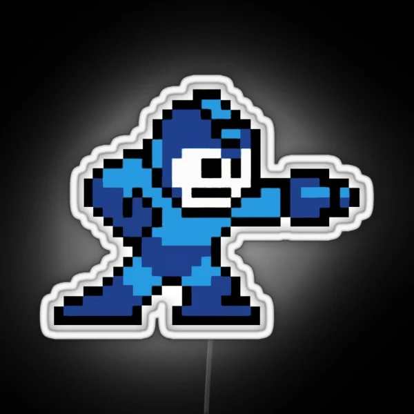 Megaman RGB Neon Sign