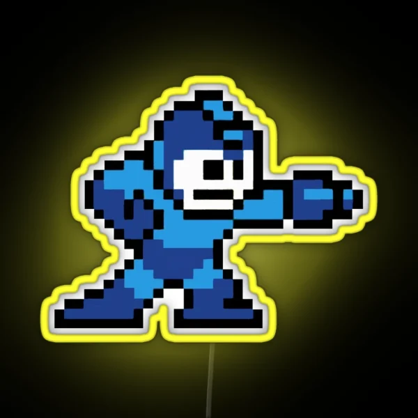 Megaman RGB Neon Sign