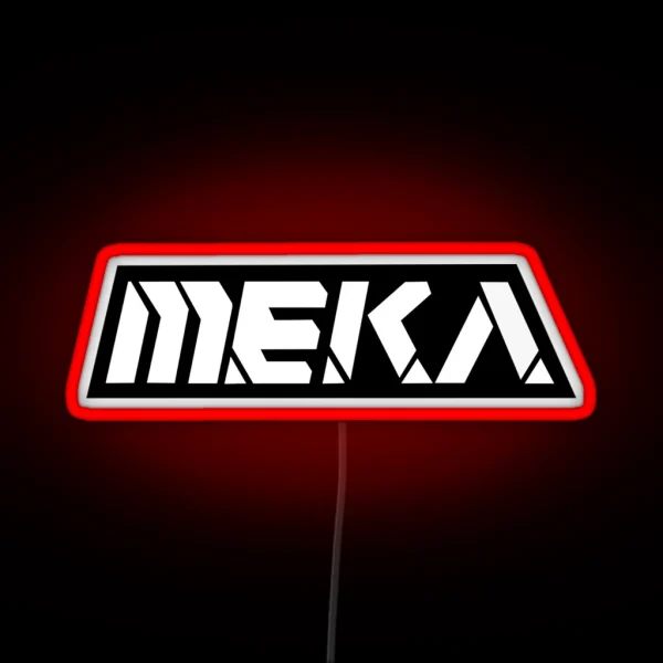 MEKA Logo Mono RGB Neon Sign