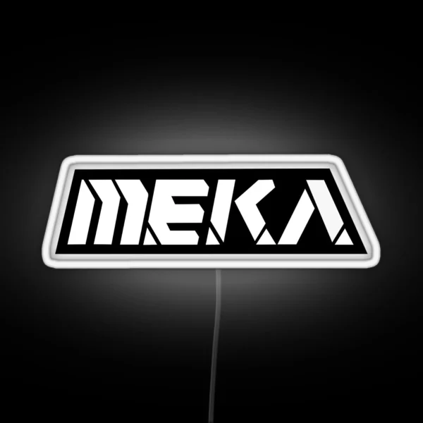 MEKA Logo Mono RGB Neon Sign