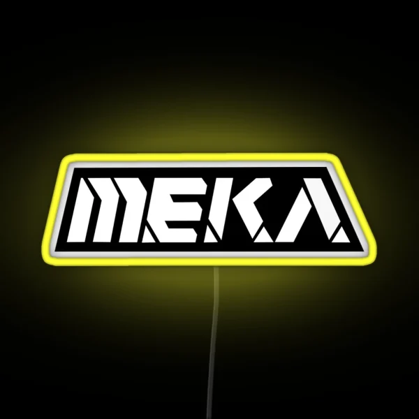 MEKA Logo Mono RGB Neon Sign