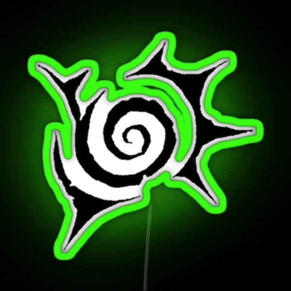 Meliodas Demon Curse Mark RGB Neon Sign