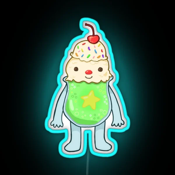 Melon Soda Boy RGB Neon Sign