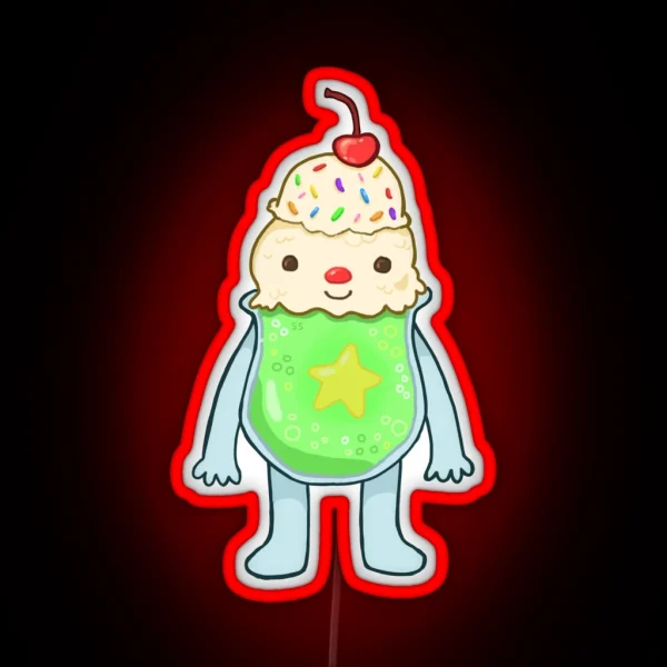Melon Soda Boy RGB Neon Sign